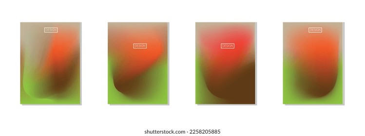 colección de fondos abstractos con hermosos colores de gradación, fondo colorido para el fondo del cartel del volante de afiches.banner vertical.cool fondo de ilustración vectorial.