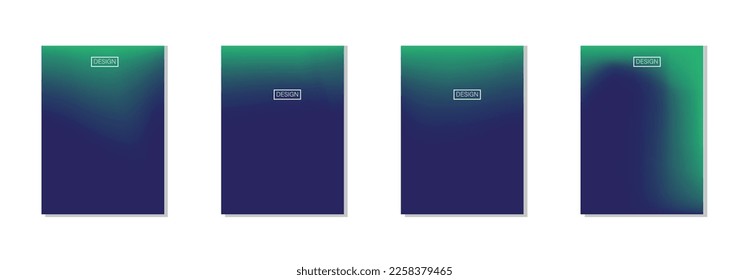 colección de fondos abstractos con hermosos colores de gradación, fondo colorido para el fondo del cartel del volante de afiches.banner vertical.cool fondo de ilustración vectorial.