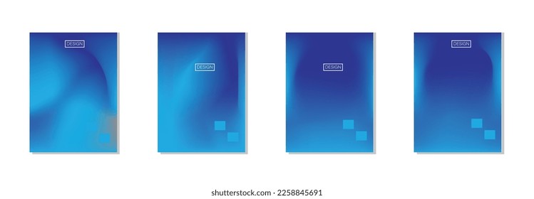 collection of abstract backgrounds with beautiful gradation colors, colorful backgrounds for poster flyer banner backdrop.vertical banner.cool fluid background vector illustration.