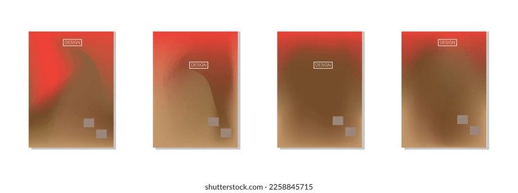 collection of abstract backgrounds with beautiful gradation colors, colorful backgrounds for poster flyer banner backdrop.vertical banner.cool fluid background vector illustration.