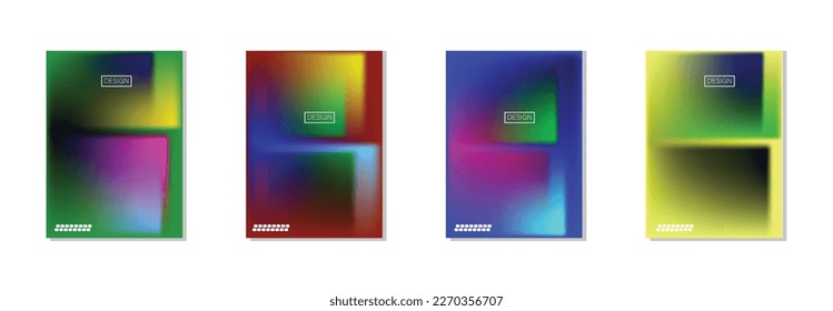 colección de fondos abstractos con hermosos colores de gradación, fondo colorido para el fondo del cartel del volante de afiches.banner vertical.cool fondo de ilustración vectorial.
