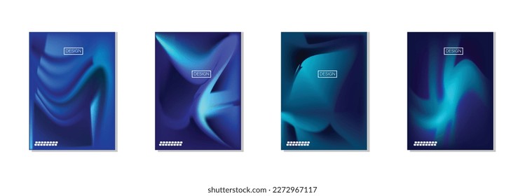 collection of abstract backgrounds with beautiful gradation colors, colorful backgrounds for poster flyer banner backdrop.vertical banner.cool fluid background vector illustration.