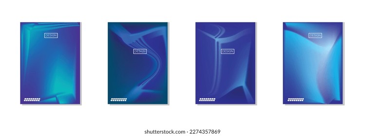 collection of abstract backgrounds with beautiful gradation colors, colorful backgrounds for poster flyer banner backdrop.vertical banner.cool fluid background vector illustration.