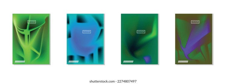 colección de fondos abstractos con hermosos colores de gradación, fondo colorido para el fondo del cartel del volante de afiches.banner vertical.cool fondo de ilustración vectorial.