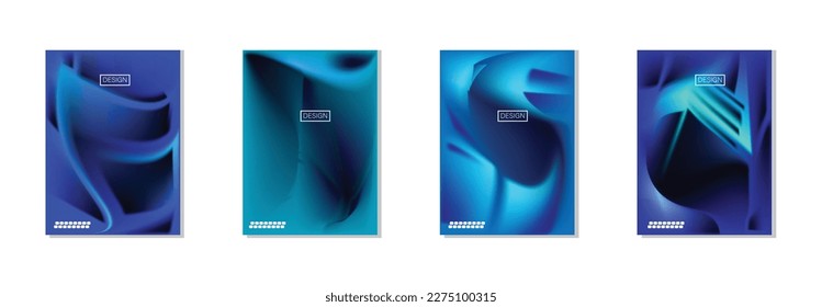 colección de fondos abstractos con hermosos colores de gradación, fondo colorido para el fondo del cartel del volante de afiches.banner vertical.cool fondo de ilustración vectorial.