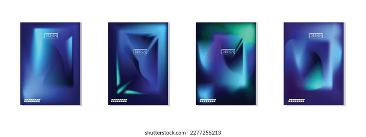 colección de fondos abstractos con hermosos colores de gradación, fondo colorido para el fondo del cartel del volante de afiches.banner vertical.cool fondo de ilustración vectorial.