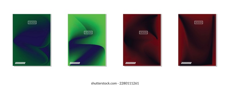 colección de fondos abstractos con hermosos colores de gradación, fondo colorido para el fondo del cartel del volante de afiches.banner vertical.cool fondo de ilustración vectorial.