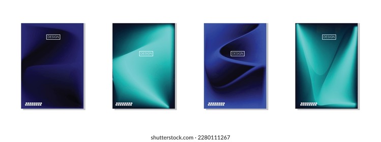 colección de fondos abstractos con hermosos colores de gradación, fondo colorido para el fondo del cartel del volante de afiches.banner vertical.cool fondo de ilustración vectorial.