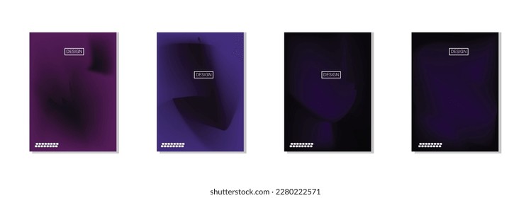 colección de fondos abstractos con hermosos colores de gradación, fondo colorido para el fondo del cartel del volante de afiches.banner vertical.cool fondo de ilustración vectorial.