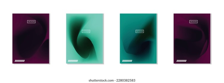 colección de fondos abstractos con hermosos colores de gradación, fondo colorido para el fondo del cartel del volante de afiches.banner vertical.cool fondo de ilustración vectorial.
