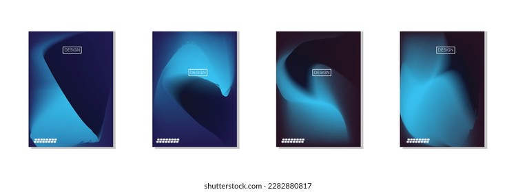 colección de fondos abstractos con hermosos colores de gradación, fondo colorido para el fondo del cartel del volante de afiches.banner vertical.cool fondo de ilustración vectorial.