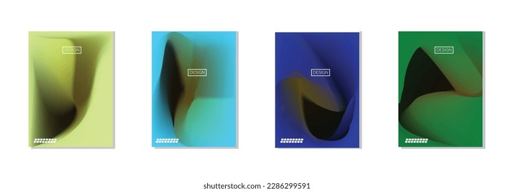 colección de fondos abstractos con hermosos colores de gradación, fondo colorido para el fondo del cartel del volante de afiches.banner vertical.cool fondo de ilustración vectorial.