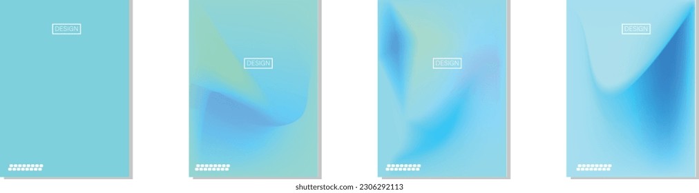collection of abstract backgrounds with beautiful gradation colors, colorful backgrounds for poster flyer banner backdrop.vertical banner.cool fluid background vector illustration.