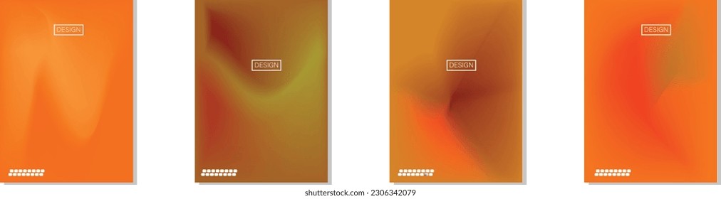 colección de fondos abstractos con hermosos colores de gradación, fondo colorido para el fondo del cartel del volante de afiches.banner vertical.cool fondo de ilustración vectorial.