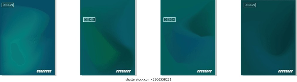 colección de fondos abstractos con hermosos colores de gradación, fondo colorido para el fondo del cartel del volante de afiches.banner vertical.cool fondo de ilustración vectorial.