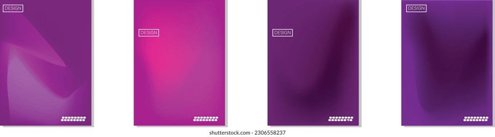 colección de fondos abstractos con hermosos colores de gradación, fondo colorido para el fondo del cartel del volante de afiches.banner vertical.cool fondo de ilustración vectorial.