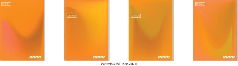 collection of abstract backgrounds with beautiful gradation colors, colorful backgrounds for poster flyer banner backdrop.vertical banner.cool fluid background vector illustration.