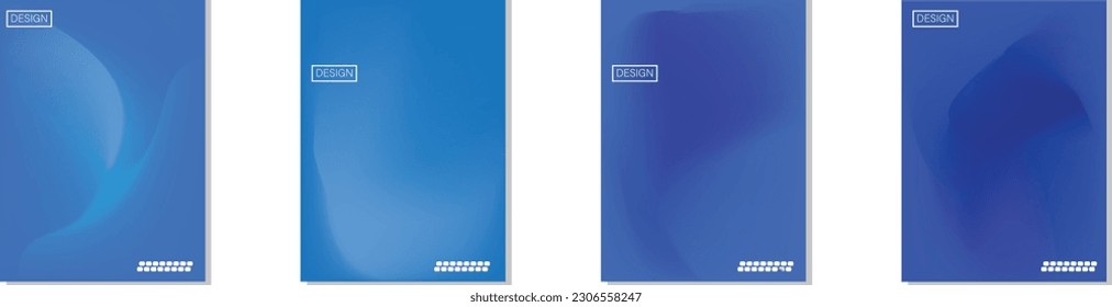collection of abstract backgrounds with beautiful gradation colors, colorful backgrounds for poster flyer banner backdrop.vertical banner.cool fluid background vector illustration.