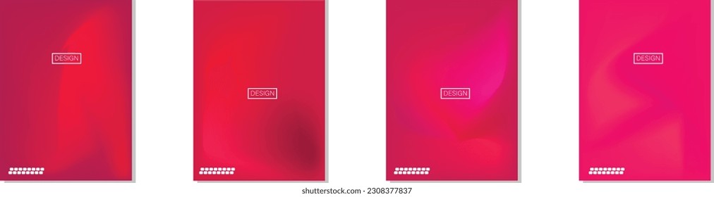colección de fondos abstractos con hermosos colores de gradación, fondo colorido para el fondo del cartel del volante de afiches.banner vertical.cool fondo de ilustración vectorial.