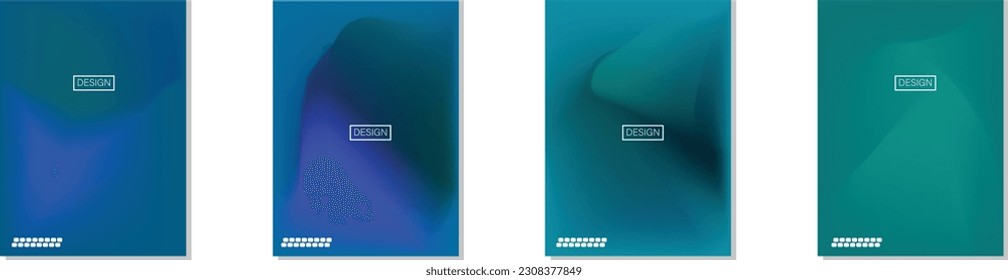collection of abstract backgrounds with beautiful gradation colors, colorful backgrounds for poster flyer banner backdrop.vertical banner.cool fluid background vector illustration.