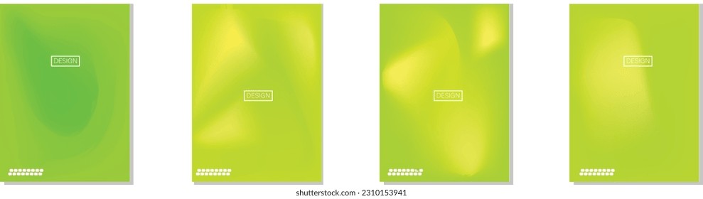 collection of abstract backgrounds with beautiful gradation colors, colorful backgrounds for poster flyer banner backdrop.vertical banner.cool fluid background vector illustration.