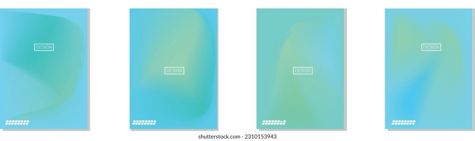 colección de fondos abstractos con hermosos colores de gradación, fondo colorido para el fondo del cartel del volante de afiches.banner vertical.cool fondo de ilustración vectorial.