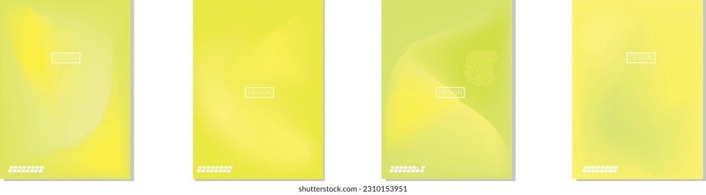 collection of abstract backgrounds with beautiful gradation colors, colorful backgrounds for poster flyer banner backdrop.vertical banner.cool fluid background vector illustration.