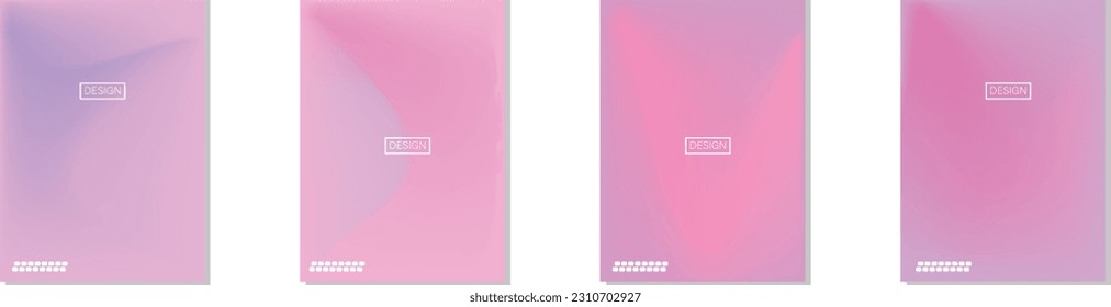 collection of abstract backgrounds with beautiful gradation colors, colorful backgrounds for poster flyer banner backdrop.vertical banner.cool fluid background vector illustration.