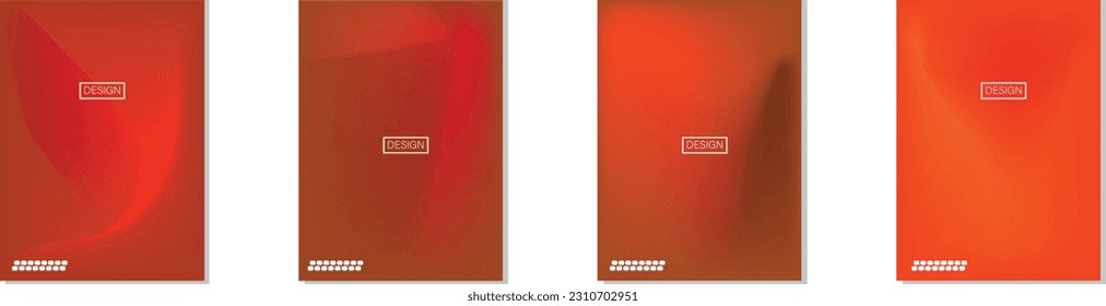 collection of abstract backgrounds with beautiful gradation colors, colorful backgrounds for poster flyer banner backdrop.vertical banner.cool fluid background vector illustration.