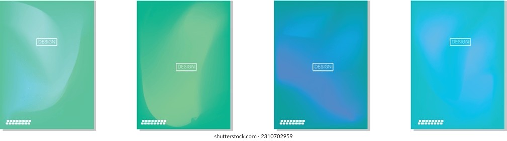 collection of abstract backgrounds with beautiful gradation colors, colorful backgrounds for poster flyer banner backdrop.vertical banner.cool fluid background vector illustration.