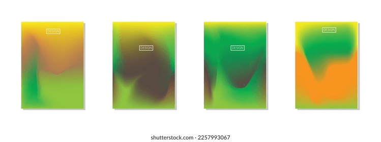 collection of abstract backgrounds with beautiful gradient colors, unique, colorful backgrounds for poster flyer banner backdrop.vertical banner.cool fluid background vector illustration.