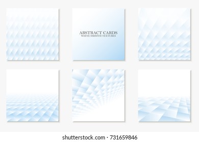 Collection of abstract backgrounds. Light smooth textures. You can use it like cards, banners or for your another design and ideas.