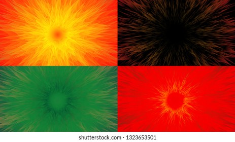 Collection abstract backgrounds with mesh mandala. For design covers, presentation, invitation, wallpapers, banners and business cards