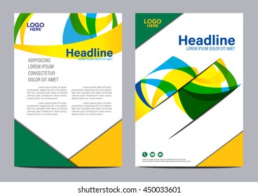 Collection Abstract banner design background .Vector Illustration.