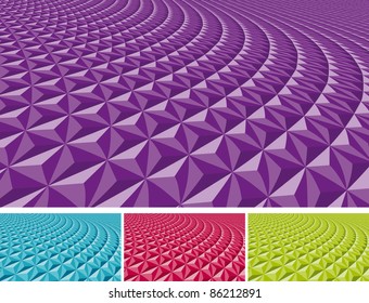 Collection of Abstract business backgrounds with perspective effect