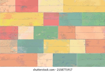 Imagen de fondo que combina madera colorida