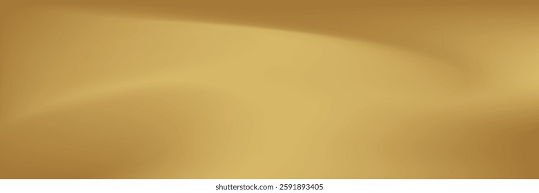 Collection of abstract gold gradient background with wavy ,silk, satin pattern. Vector illustration.