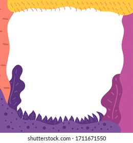 collection abstract hand drawn backgrounds. Social media stories design templates nature. Vertical posters for greeting cards, banners, advertising. Vector illustration