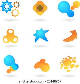 collection of abstract ICONS

