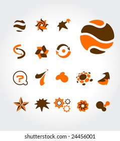 collection of abstract icons - 6. To see similar, please visit MY GALLERY