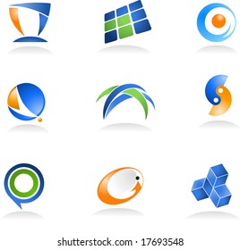 collection of abstract icons - for additional works of this kind, please VISIT MY GALLERY