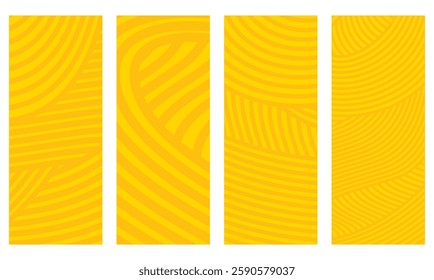 Collection Abstract irregular multi color striped lines textured background design bundle. for clothes, fabric, cover, background, invitations, X banner and others