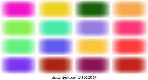 Collection abstract liquid background. Gradient mesh. Effect bright color blend. Blurred fluid colorful mix. Modern design template for web covers, ad banners, posters, brochures, flyers.