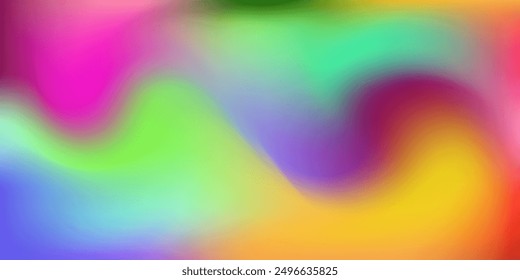 Collection abstract liquid background. Gradient mesh. Effect bright color blend. Blurred fluid colorful mix. Modern design template for web covers, ad banners, posters, brochures, flyers.