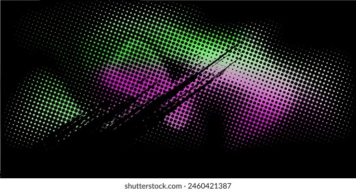 Colección. Abstractas fondo líquido. Mezcla de colores de neón. Colores borrosos y fluidos. Malla de degradado.