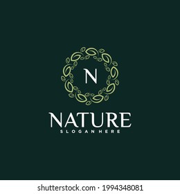 Colección del logotipo del loto abstracto Logotipo natural de hoja natural simple