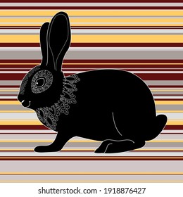 Collection of abstract posters with animals. Set of modern scandinavian art print templates. Animal ink with floral designs and geometric shapes in the background.