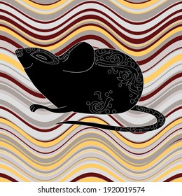 Collection of abstract posters with animals. Set of modern scandinavian art print templates. Animal ink with floral designs and geometric shapes in the background. 