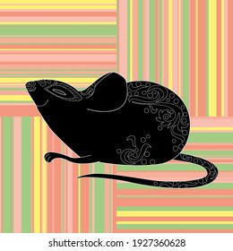 Collection of abstract posters with animals. Set of modern scandinavian art print templates. Animal ink with floral designs and geometric shapes in the background. 