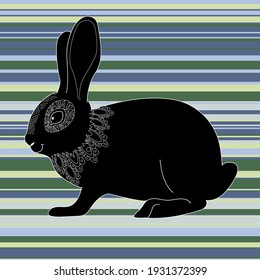 Collection of abstract posters with animals. Set of modern scandinavian art print templates. Animal ink with floral designs and geometric shapes in the background. 